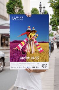 Affiche Atelier à spectacle Dreux © Sanja Marusic